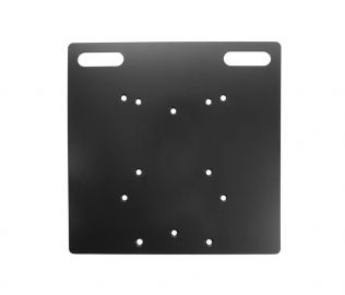 Embase plate 25 Kg carrée noire